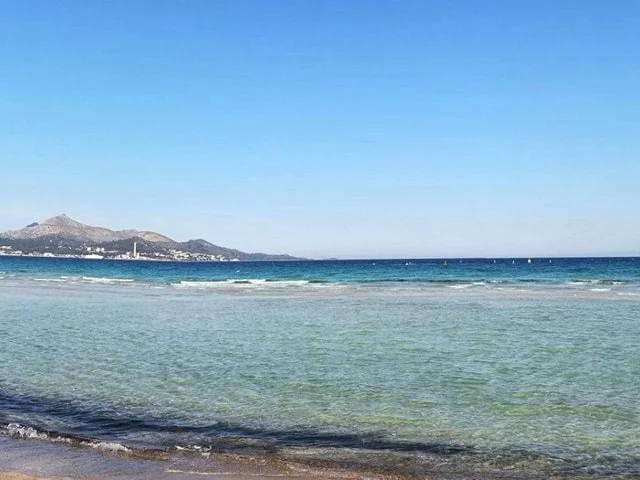 Imagen playa de de alcudia recortada